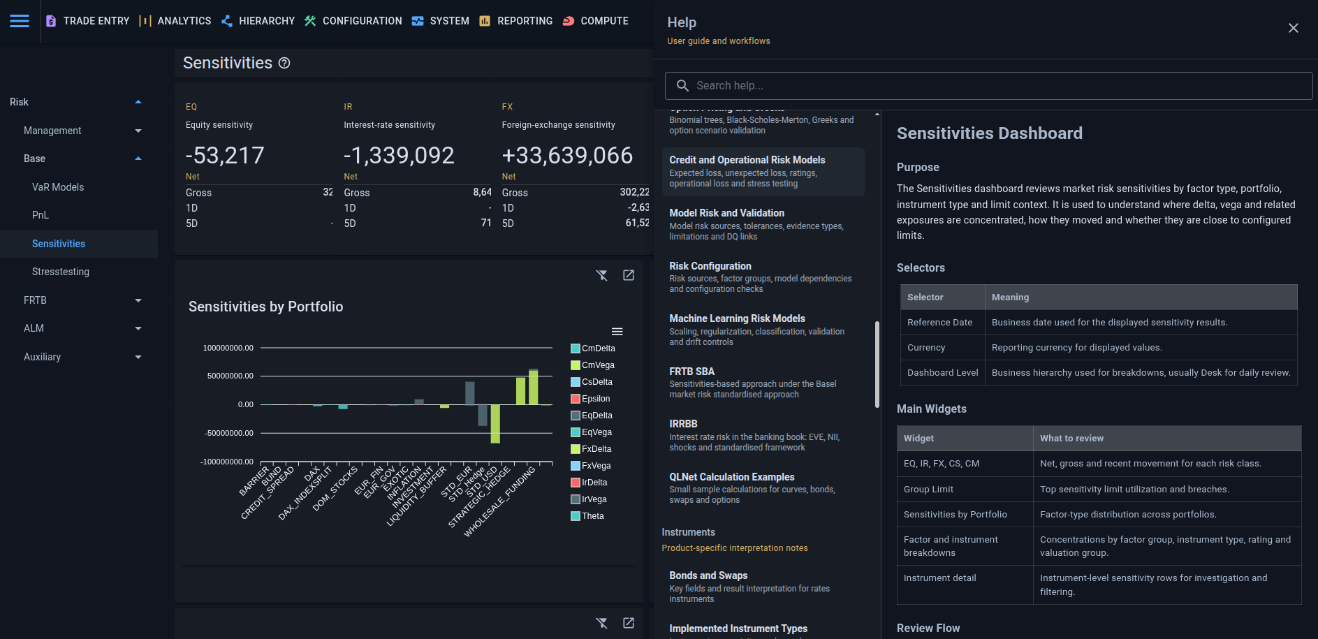 Context-sensitive help system preview